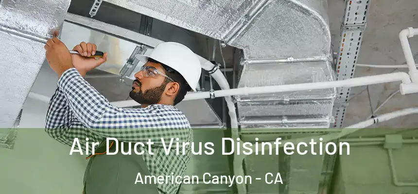  Air Duct Virus Disinfection American Canyon - CA